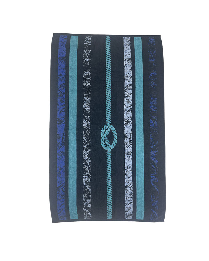 Toalla Playa o Piscina Barata 100 Algodón Egipcio Nudo Color Turquesa