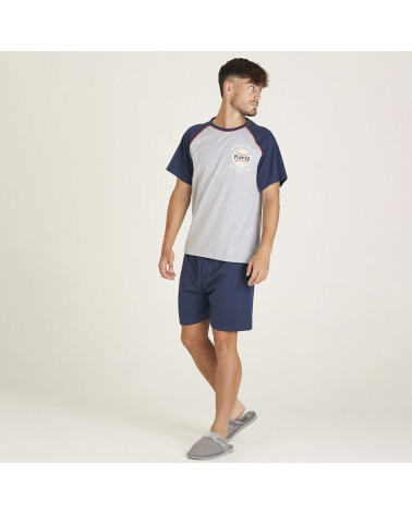 Pijama Verano Caballero Estampado Player al mejor precio