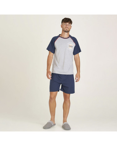 Pijama Verano Caballero Estampado Player al mejor precio