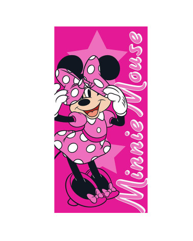 Toalla Playa Microfibra Minnie Estrella