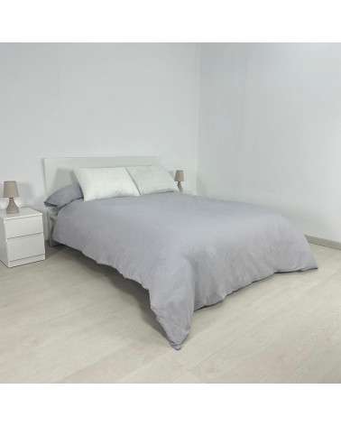 Funda Nórdica Hostelería Algodón Sonia gris
