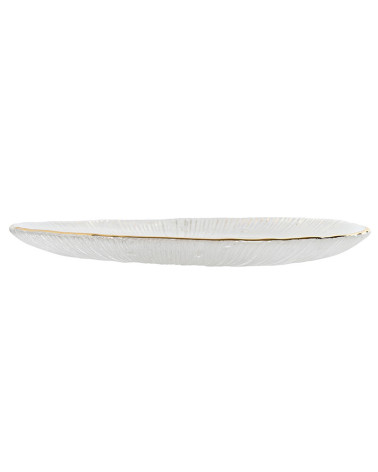 Plato Cristal Filo Oro Grecia de gran calidad barato