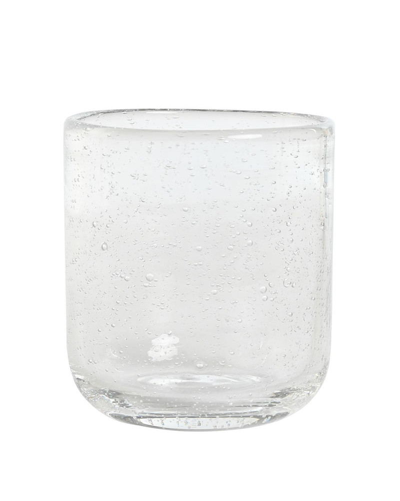 Juego 6 Vasos Agua Cristal Burbujas 320 Ml a precio barato