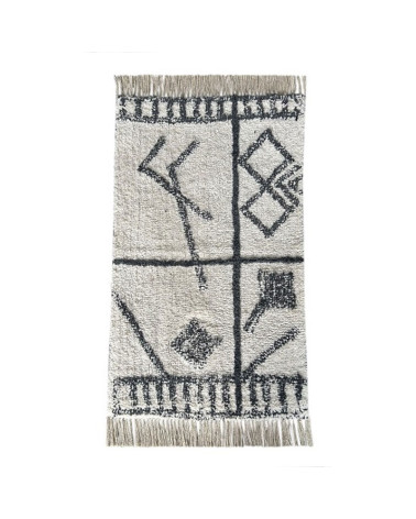 Alfombra Algodón Flecos Alba barata