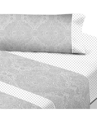 Juego Sábanas 3/4 Piezas Algodón One gris