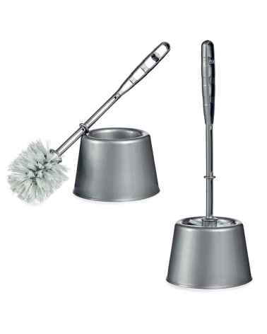 Escobillero Plástico + Escobilla plata