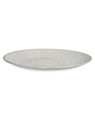 Plato Centro de Mesa Madera 29 Cm Mandala a precio barato