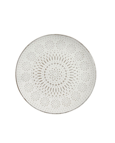 Plato Centro de Mesa Madera 29 Cm Mandala a precio barato