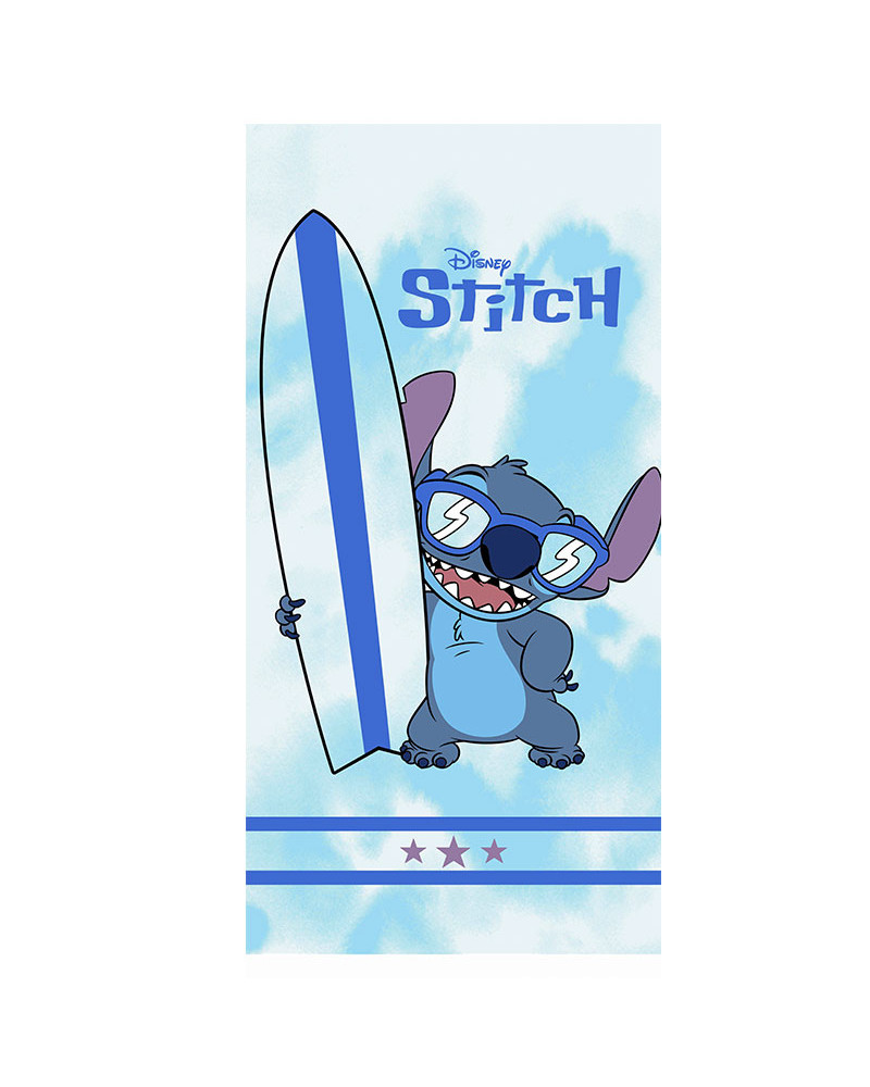Toalla Playa Microfibra Stitch Surfero con la mejor oferta
