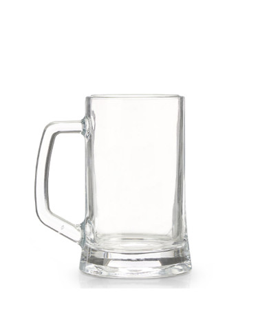 Juego De 2 Jarras De Cerveza De Cristal PLATINUX - 300 Ml