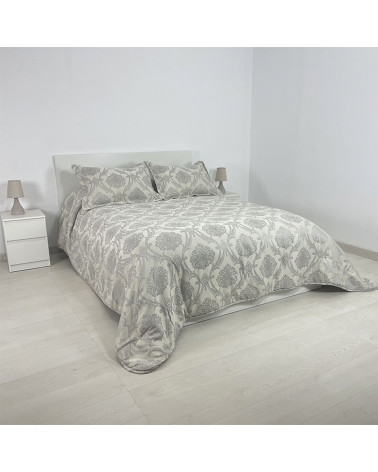 Edredón Conforter Jacquard Greca + Funda Cojín