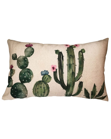 Funda Cojín Digital Cactus