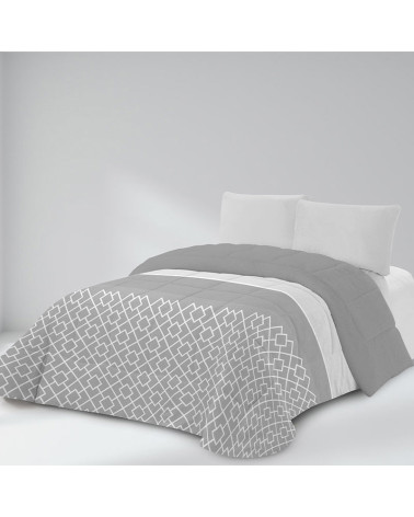 Edredón Borreguito De Invierno Para Cama MURCIA Rosa, Gris O Azul