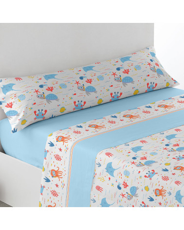 Juego Sábanas Invierno 3 Piezas Infantil Pirineo Océano Baratas