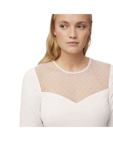 Camiseta Barata Mujer Plumeti Térmica Manga Larga Ysabel Mora