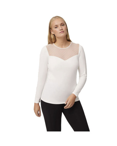 Camiseta Barata Mujer Plumeti Térmica Manga Larga Ysabel Mora