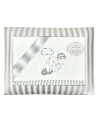 Juego Sábanas Coralina Cuna Conejito