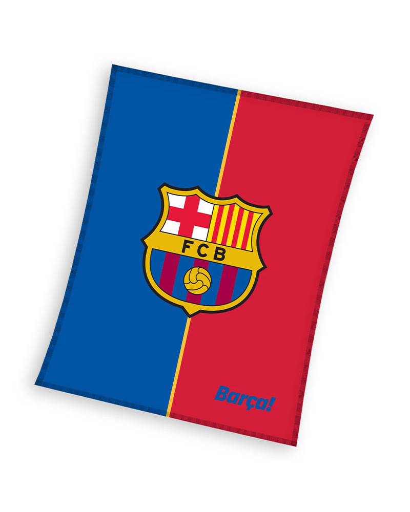 Manta Terciopelo Oficial Fútbol Club Barcelona