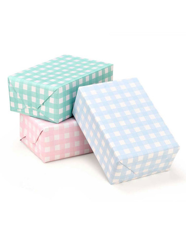 Rollo Papel Regalo Cuadros a precio barato