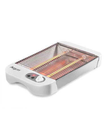 Tostador Plano Barato 600W Con Regulador Blanco