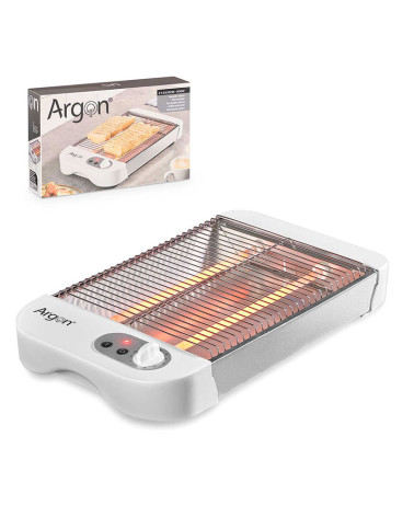 Tostador Plano Barato 600W Con Regulador Blanco de Alta calidad Barato
