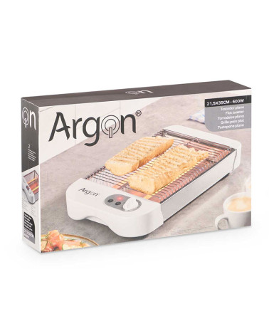 Tostador Plano Barato 600W Con Regulador Blanco de Alta calidad Barato