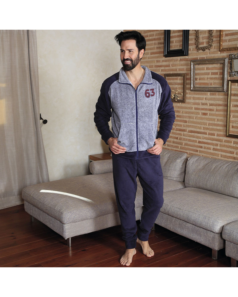 Pijama Invierno Hombre Coralina Luke de Blanca Hernández barato