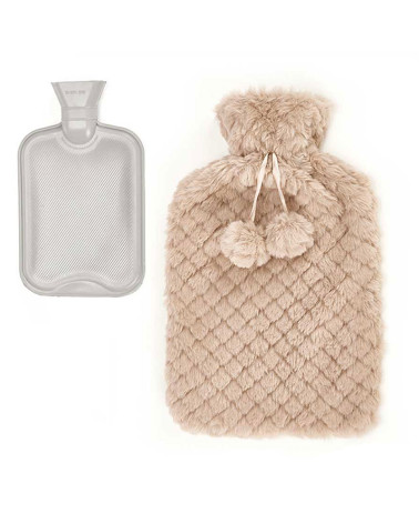 Bolsa de Agua Caliente 1,8 L con Funda de Coralina
