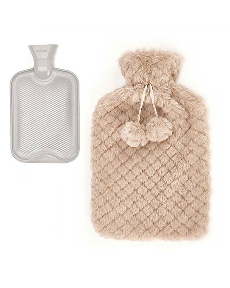 Bolsa de Agua Caliente 1,8 L con Funda de Coralina