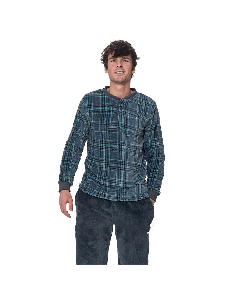 Pijamas Invierno Hombre Polar Pijama De Invierno Hombre Polar