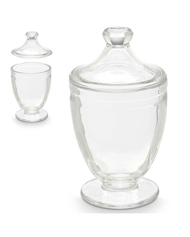 Bombonera Tapa Cristal Mediana a precio barato