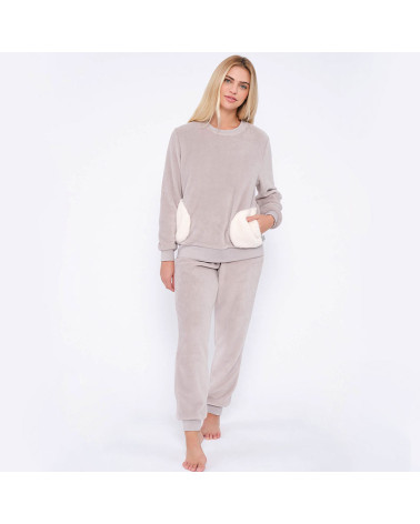 Pijama Mujer Invierno Coralina Soft MuyDeMi Borreguillo con la mejor oferta
