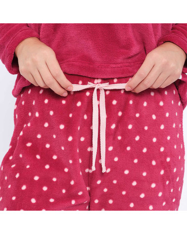 Pijama Mujer Invierno Coralina MuyDeMi Let's Go con la mejor oferta