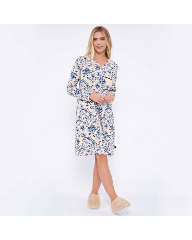 Camisón Algodón Mujer Punto Muydemi Floral al mejor precio