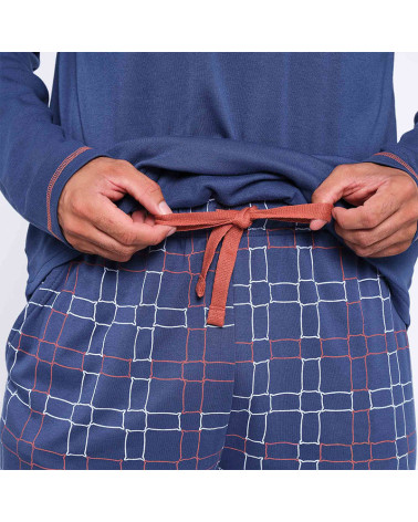 Pijama Caballero Invierno Interlock MuyDeMi Soy Bueno barato