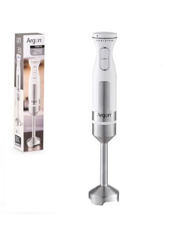 Batidora de Acero Inoxidable Blanca 1000W barata