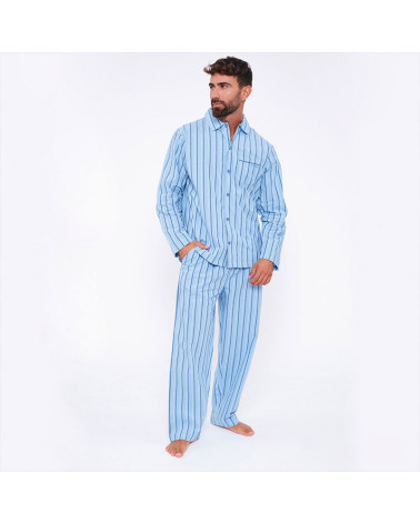 Pijama Caballero Popelín MuyDeMi Rayas barato
