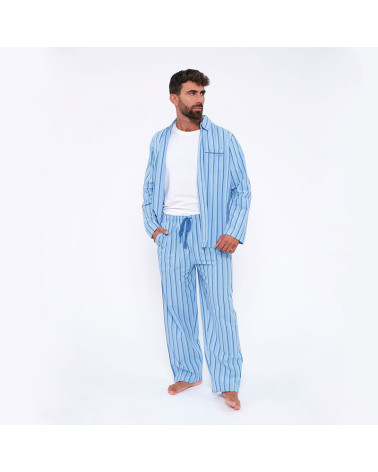 Pijama Caballero Popelín MuyDeMi Rayas barato