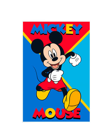 Edredón Mickey Sedalina con Borreguillo Oficial | Cama 90