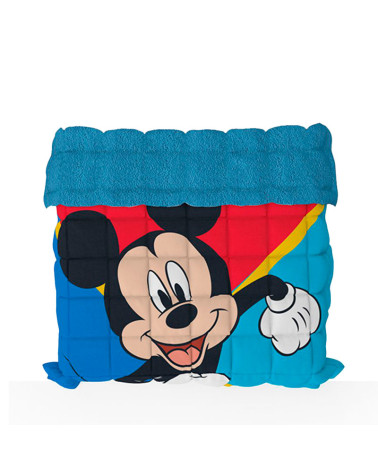Edredón Mickey Sedalina con Borreguillo Oficial | Cama 90