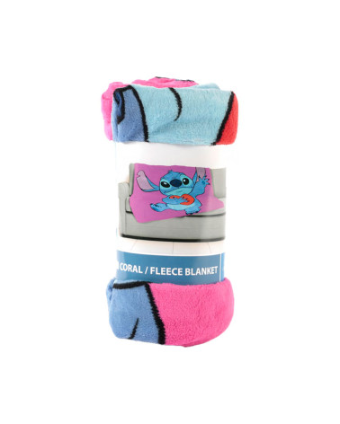 Manta Coralina Lilo & Stitch con la mejor oferta