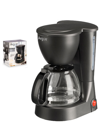 Cafetera Vaso Filtro 6 Tazas 550W 0.6 Litros Económica