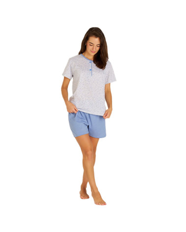 Pijama Verano Algodón Señora Estampado Jessica a precio barato