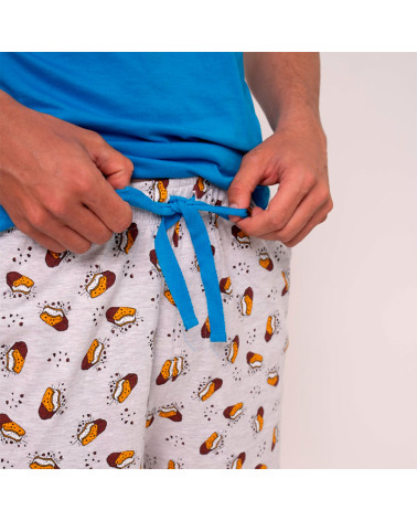 Pijama Hombre Algodón Helado Verano MuyDemi a precio barato