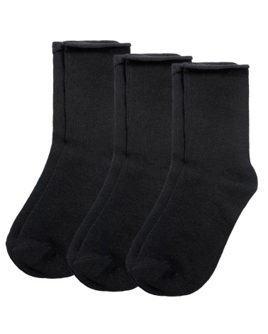 Pack de 3 pares Calcetines Mujer Bambú Sin Puño Ysabel Mora