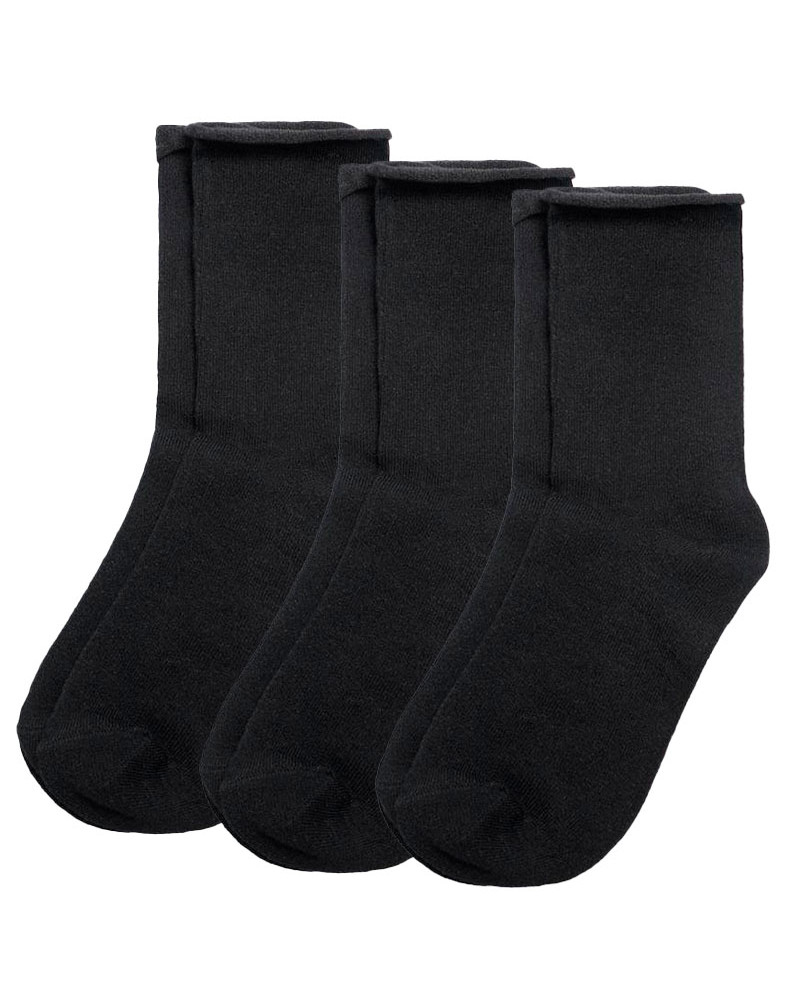 Pack de 3 pares Calcetines Mujer Bambú Sin Puño Ysabel Mora
