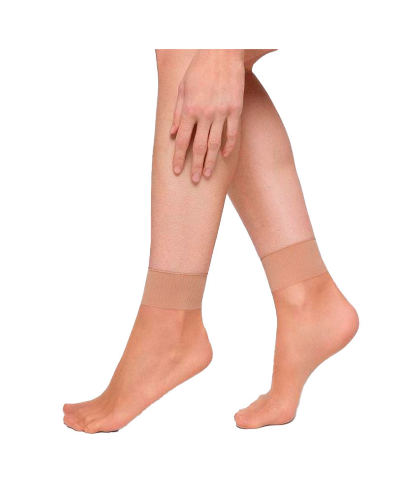 Pack de 2 Pares de Calcetines Tobilleros 10 Den a precio barato