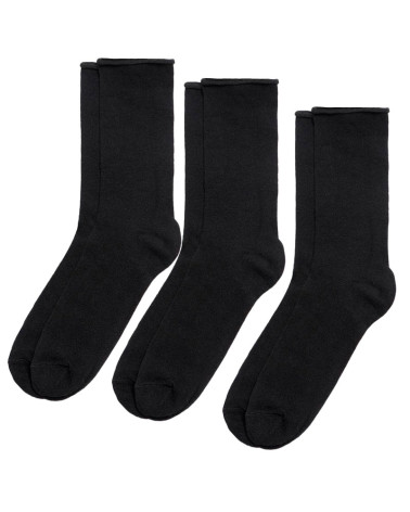 Pack de 3 Pares de Calcetines Caballero Bambú Sin Puño Ysabel Mora