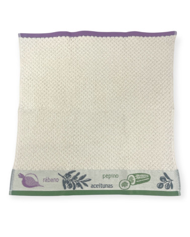 Paño Cocina 100% Algodón Virgen 2 Cabos 550 gr/m2