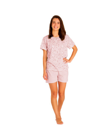 Pijama Verano Algodón Señora Estampado Vichy a precio barato
